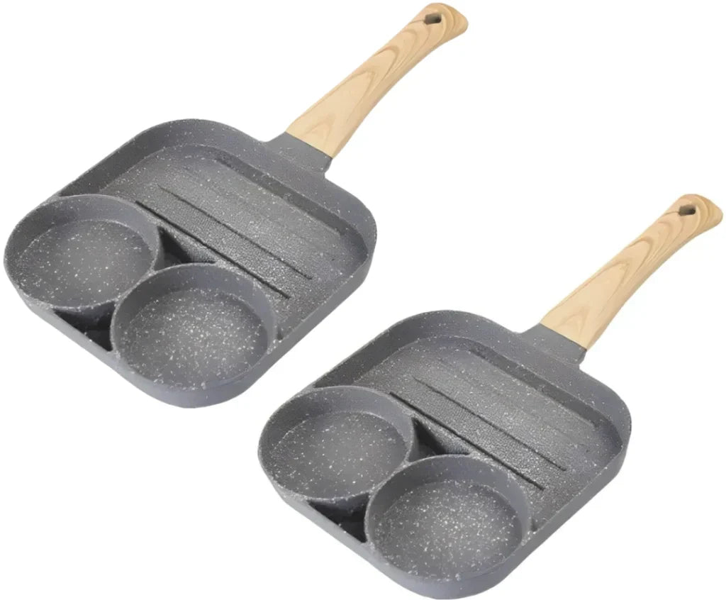 Frigideira Antiaderente 3 em 1