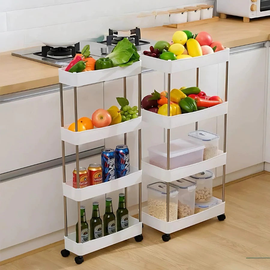 Carrinho Organizador 4 andares Multiuso