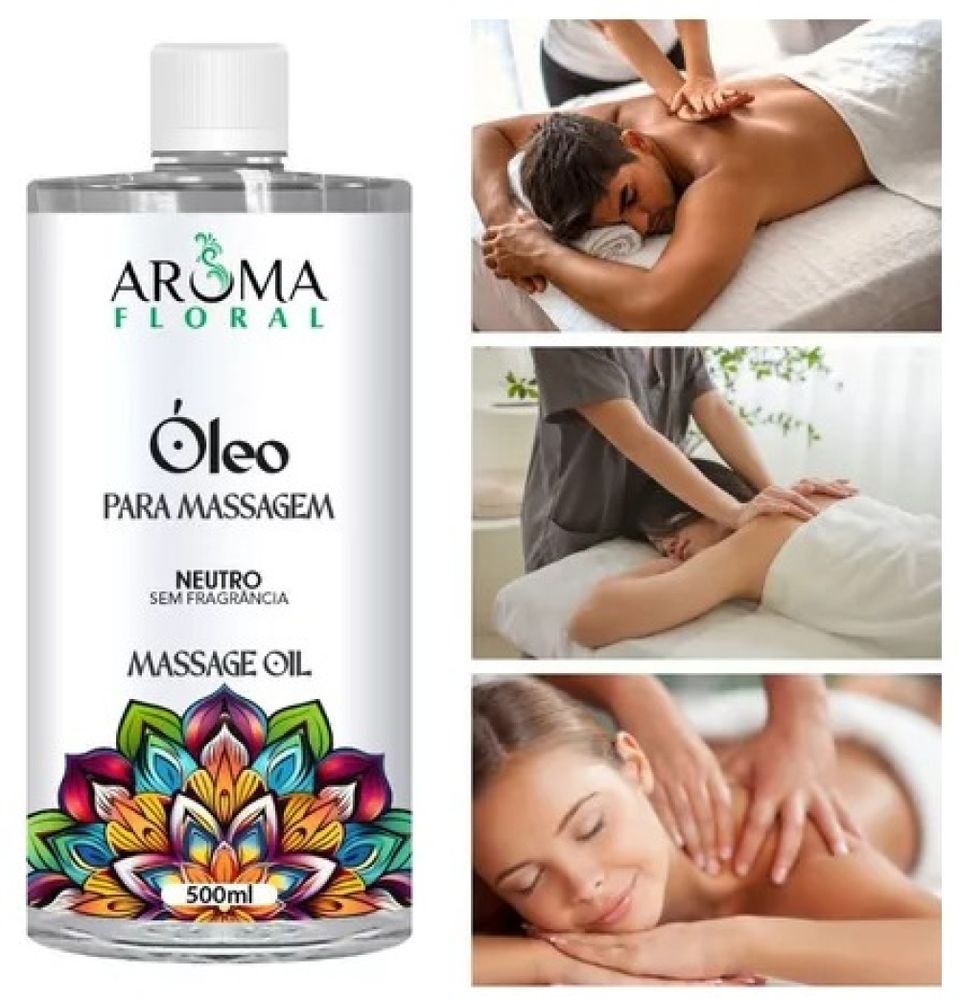 Óleo Relaxante Muscular - Massagem Pro