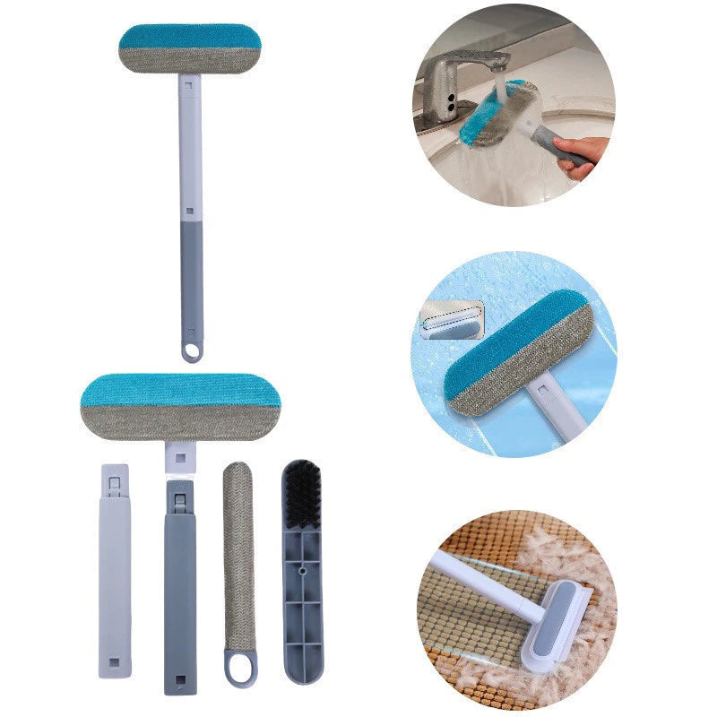 Escova Removedora Multifuncional - Tira Pelos de Roupas e Remove Pó