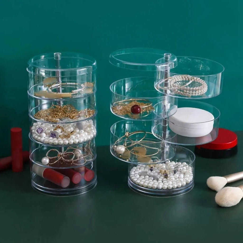 Porta Joia Bijuterias Organizador Com 5 Andares
