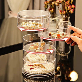 Porta Joia Bijuterias Organizador Com 5 Andares