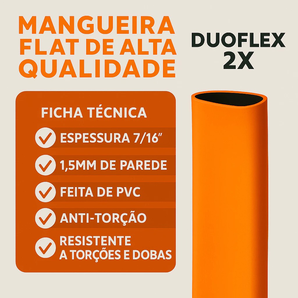Mangueira de Jardim Anti-Torção e Anti Dobras 20 Metros