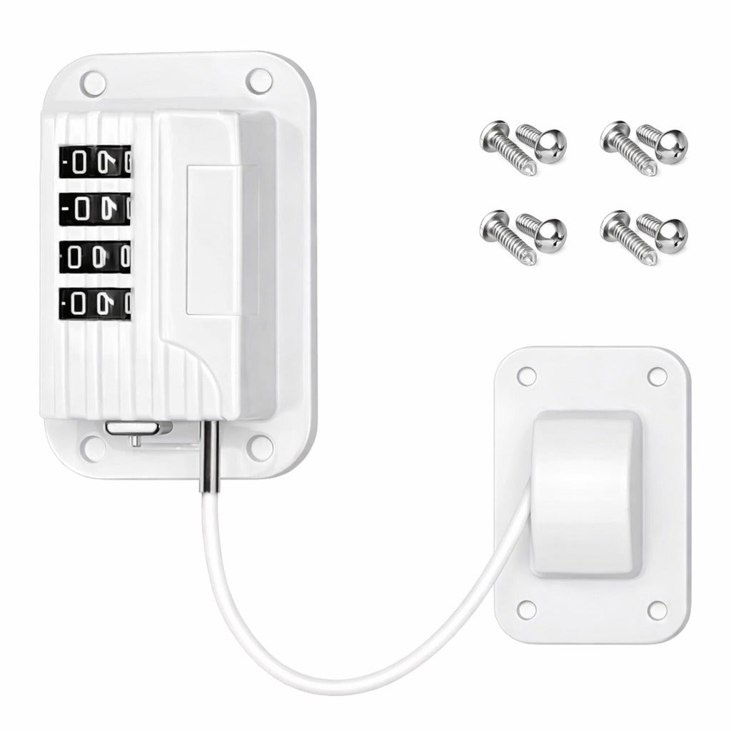 Cadeado de Segurança com Senha 4 Dígitos