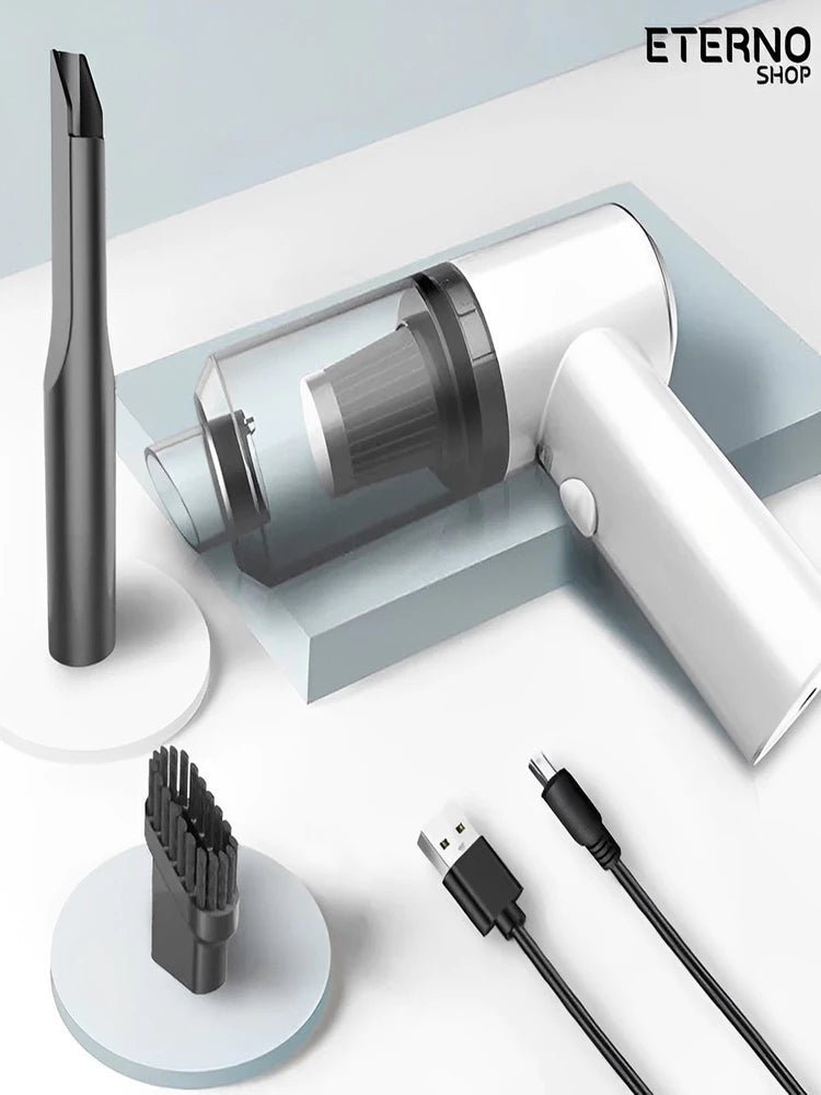 Mini Aspirador Pó Portátil Multifuncional - Para Carro e Casa Limpeza Doméstica