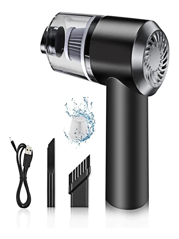 Mini Aspirador Pó Portátil Multifuncional - Para Carro e Casa Limpeza Doméstica