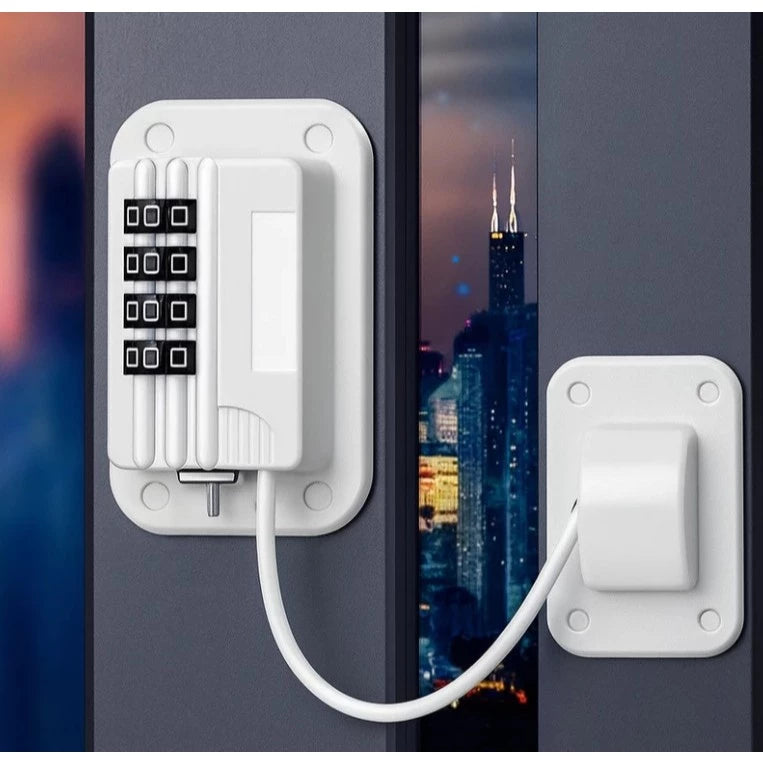 Cadeado de Segurança com Senha 4 Dígitos