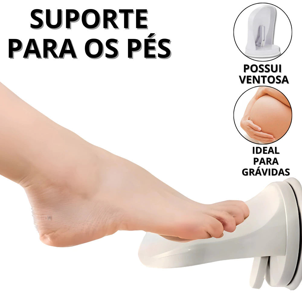 Apoio de Banheiro para os Pés - com Ventosas