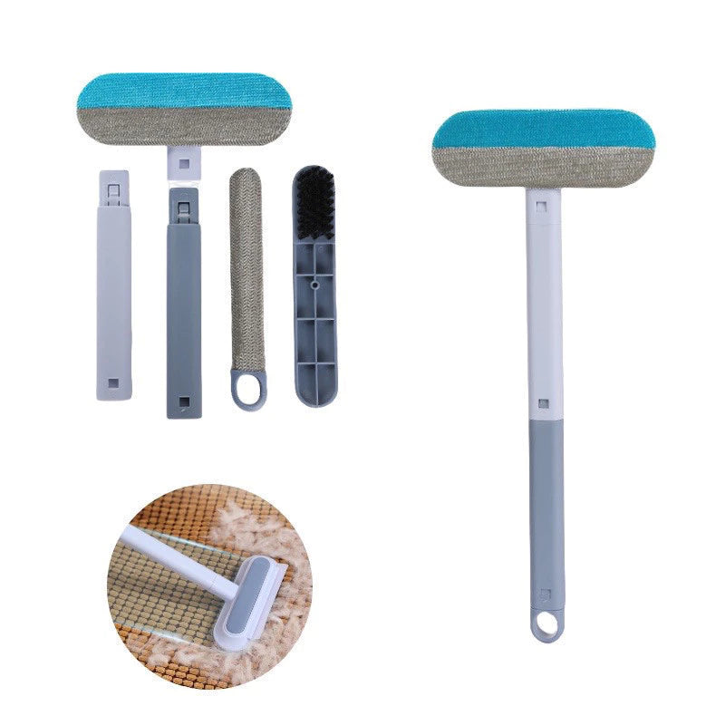 Escova Removedora Multifuncional - Tira Pelos de Roupas e Remove Pó